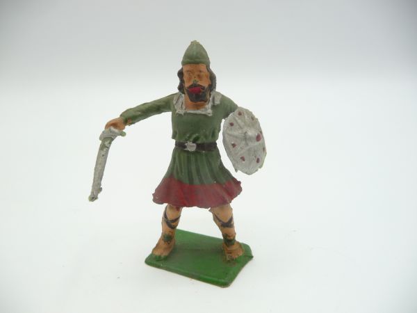Cherilea Viking with sword + shield - great painting, great condition
