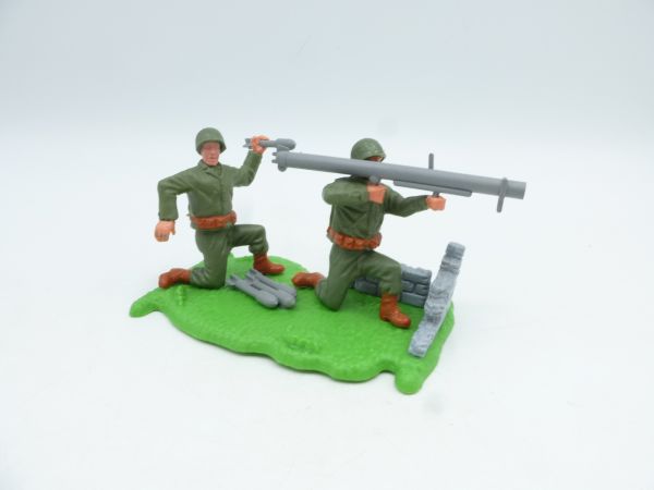 Timpo Toys Bazooka position Americans