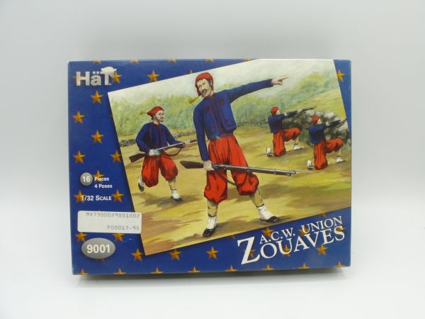 HäT 1:32 A.C.W. Zouaves, No. 9001 - orig. packaging, complete, very good condition