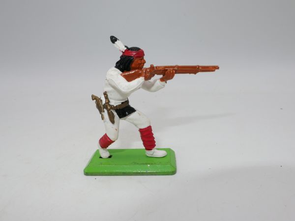 Britains Deetail Apache shooting rifle, white/red