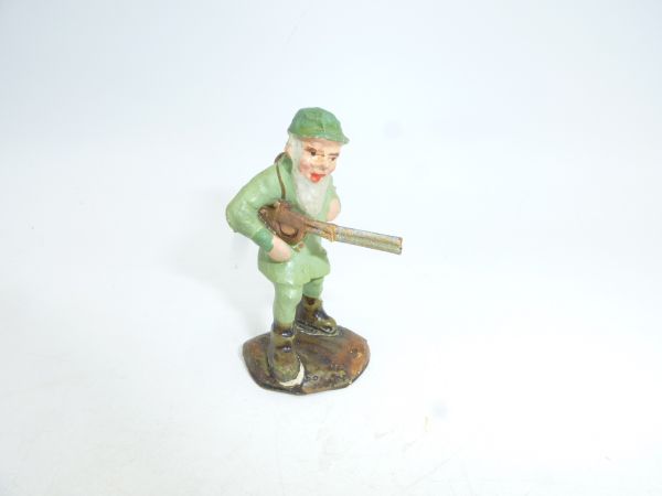 Hunter going ahead (compound), height approx. 5,5 cm - used