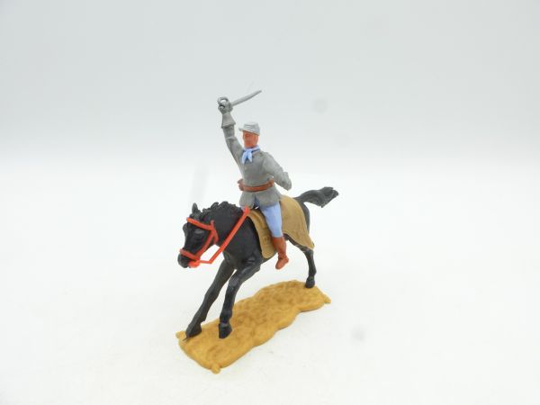 Timpo Toys Southerner 2nd version riding, striking sabre from above
