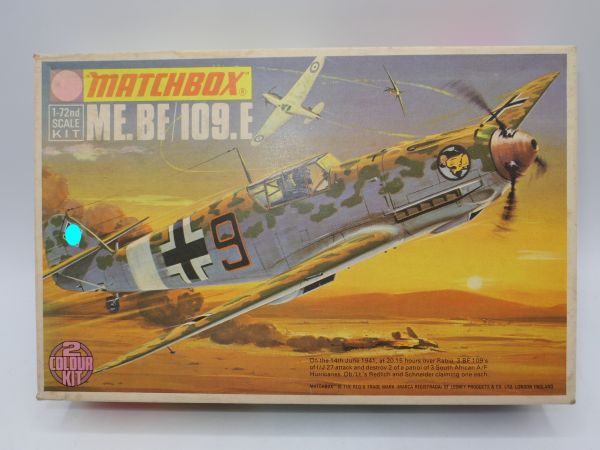 Matchbox 1:72 Messerschmitt Bf/109.E, No. PK17 - orig. packaging, complete