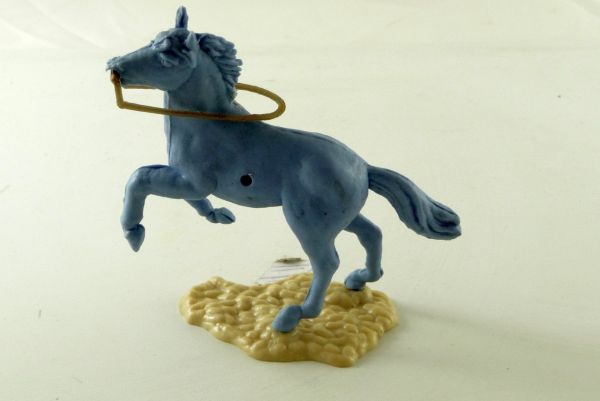 Timpo Toys Toyway hellblaues aufsteigendes Pferd