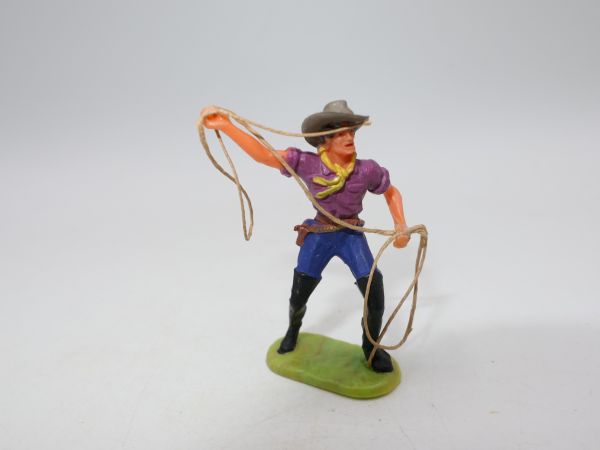 Elastolin 4 cm Cowboy with lasso, No. 6978