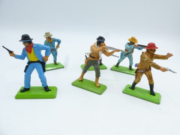 Britains Deetail Great set of Cowboys (6 figures)