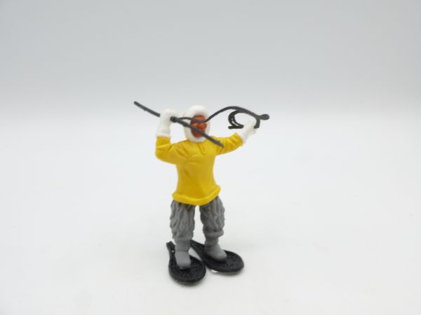 Timpo Toys Eskimo gelb mit schwarzer Harpune