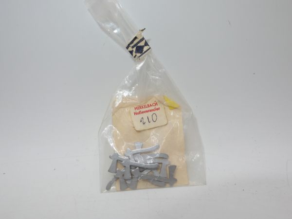 Elastolin 7 cm Indian tomahawks (10 pcs.), No. 6877 - in original bag