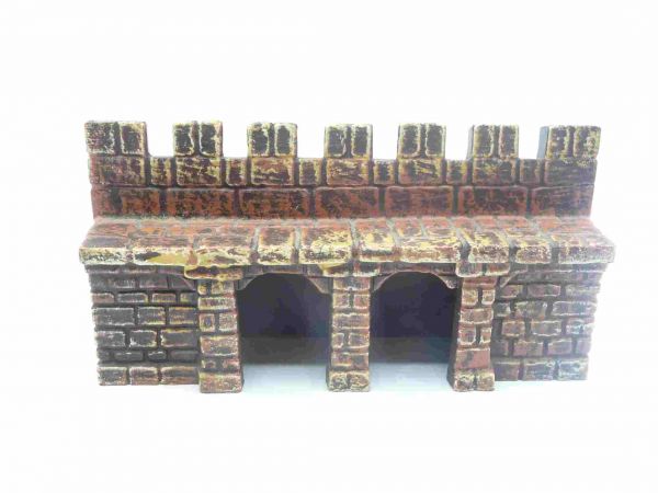 Elastolin Wall part for "Brown Castle" No. 9747 for 4 cm figures - without figure