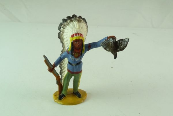 Merten Indian Chief with rifle and spoils, No. 281