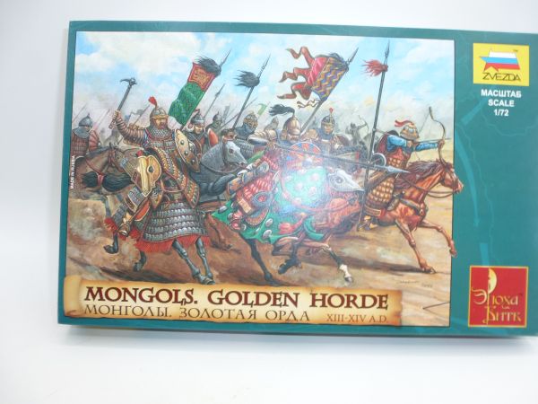 Zvezda 1:72 Mongols Golden Horde XIII-XIV A.D, Nr. 8075 - OVP, am Guss