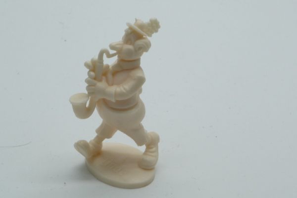 Linde Clown with saxophone
