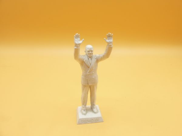 Marx (Rohling) 34. Präsident der USA, Eisenhower, 7 cm - unbemalt