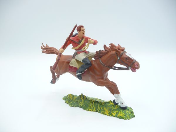 Preiser Cowboy on horseback with rifle, No. 6990 - brand new