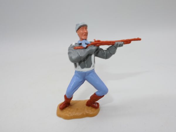 Timpo Toys Südstaatler 2. Version Gewehr schießend