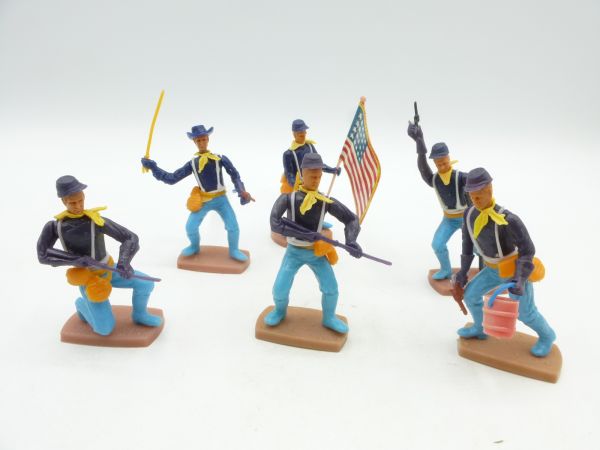 Plasty Group Union Army Soldiers on foot (6 figures)