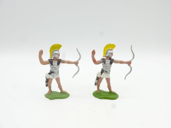 Britains Swoppets 2 Roman archers (made in HK)