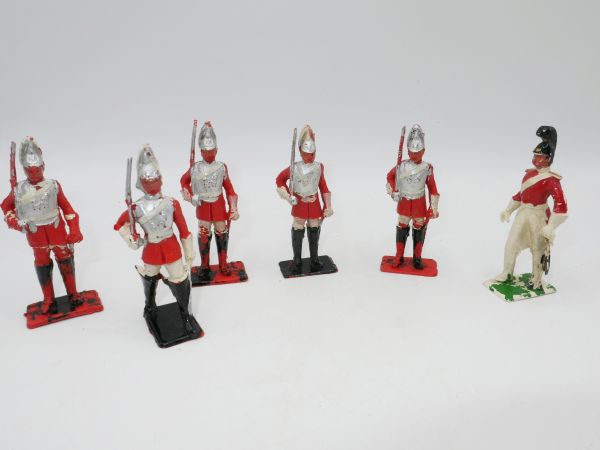 Cherilea Toys Guardsmen (6 figures) - nice set, used, see photos