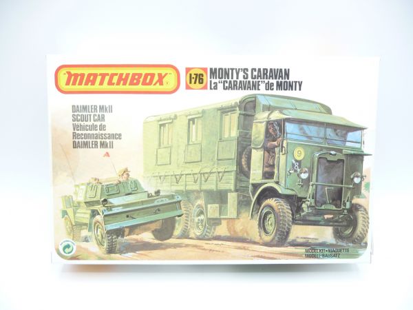 Matchbox 1:76 "Monty's Caravan" Daimler Mk II Scout Car, Nr. 40175 - OVP, versiegelt