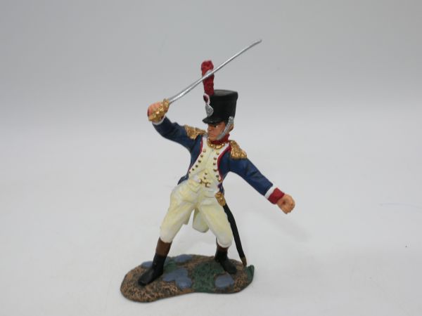 Britains Waterloo officer with sabre