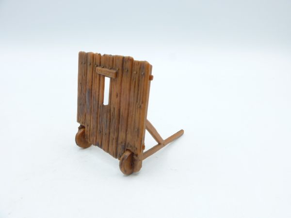 Elastolin 4 cm Wooden bulwark, No. 9896 - very good condition