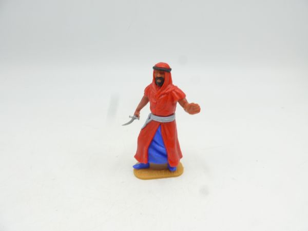 Timpo Toys Arab red, standing with scimitar