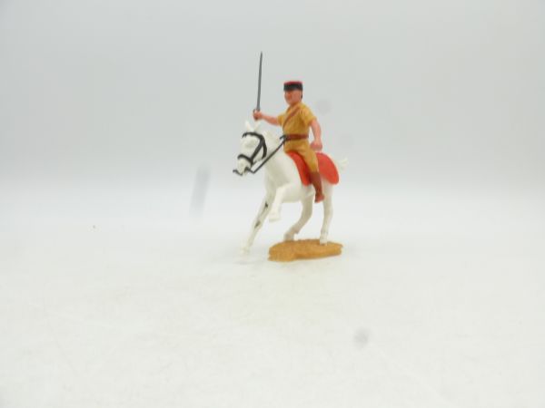 Timpo Toys Foreign legionnaire riding, officer with sabre