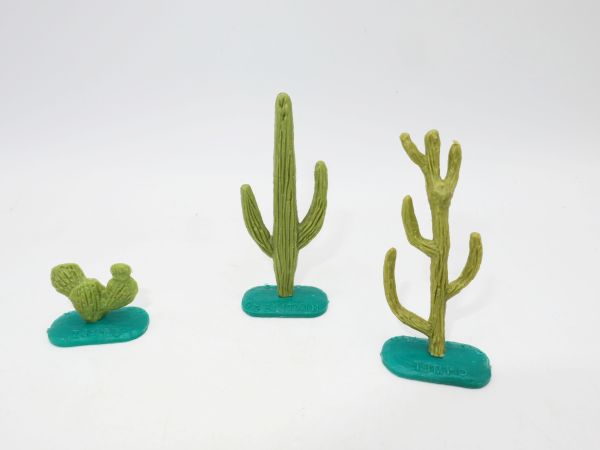 Timpo Toys 3 cacti, lime green