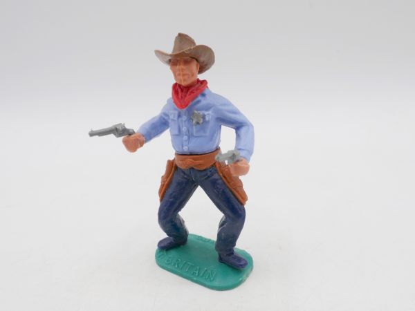 Timpo Toys Sheriff, hellblaues Hemd