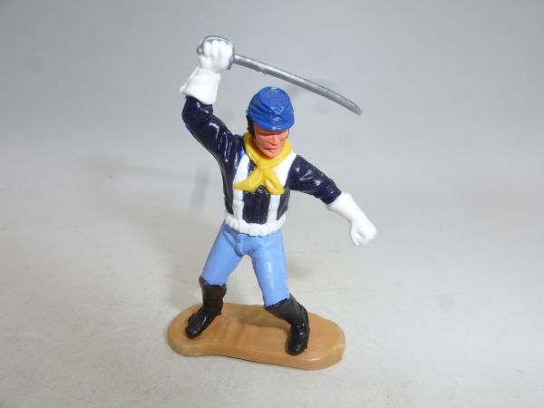 Timpo Toys Union Army Soldier 4th version, soldier lunging with sabre