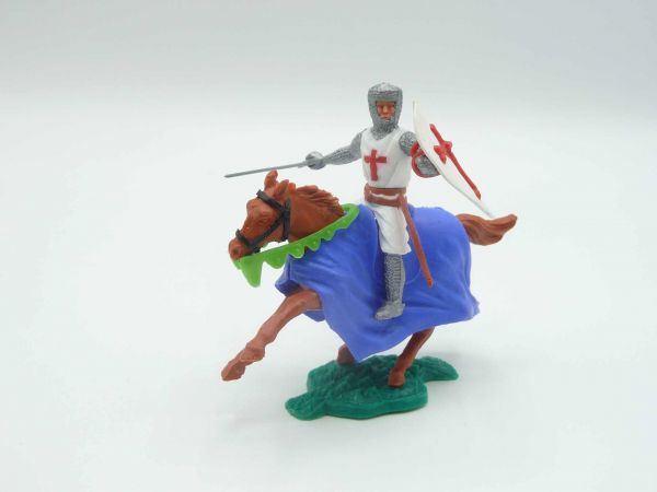 Timpo Toys Crusader 1st version riding, sword at side
