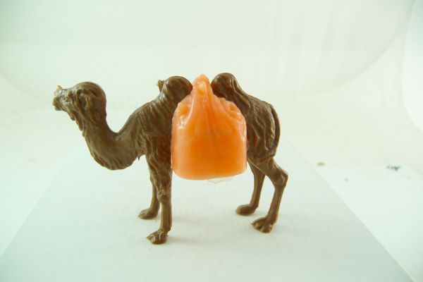 Manurba Domplast Kamel mittelbraun mit hell-orange durchscheinendem Tragesack