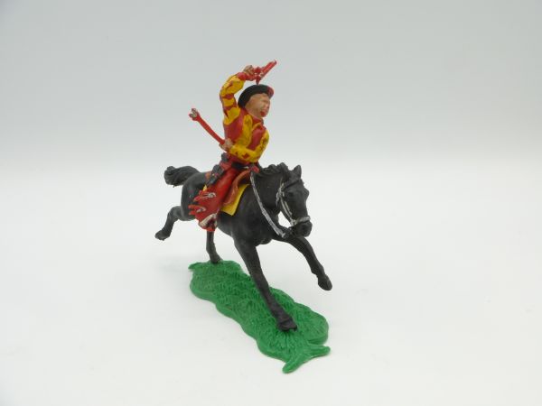 Timpo Toys Cowboy riding, hit by arrow - rare original figure
