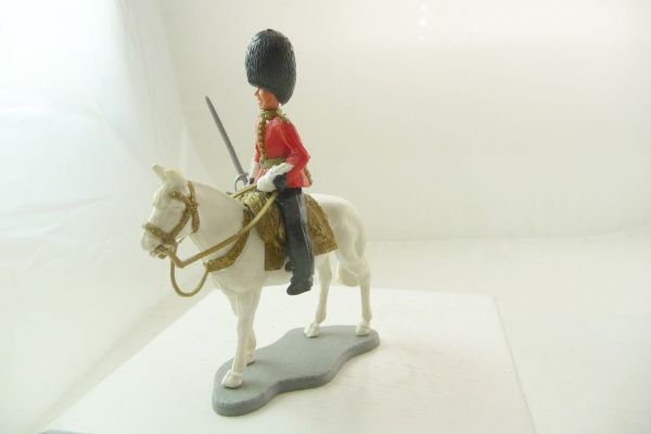 Timpo Toys Guardsman 2. version riding on white horse