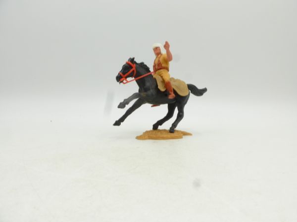 Timpo Toys Foreign legionnaire riding with rifle, pointing
