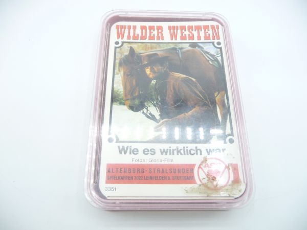 ASS Quartet: "Wild West" How it really was; 32 cards - good condition