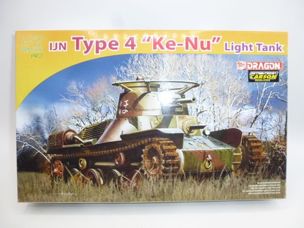 Dragon 1:72 Type 4 "Ke-Nu" Light Tank, No. 7404 - orig. packaging, see photos