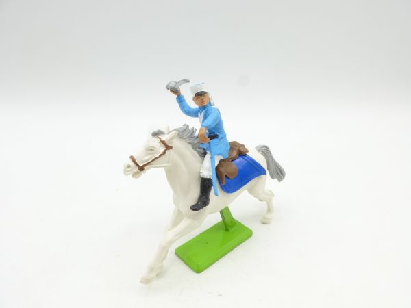 Britains Deetail Foreign Legion: Soldier riding, holding sabre on top