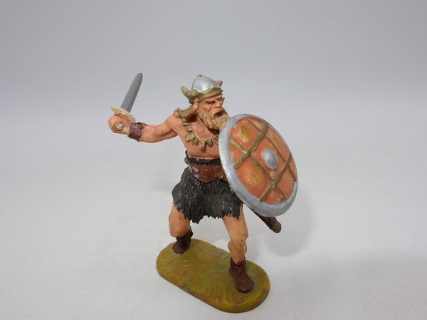 Elastolin 7 cm (damaged) Viking with sword, painting 2