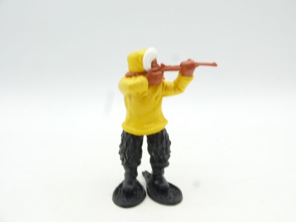 Timpo Toys Eskimo, gelb, Gewehr schießend