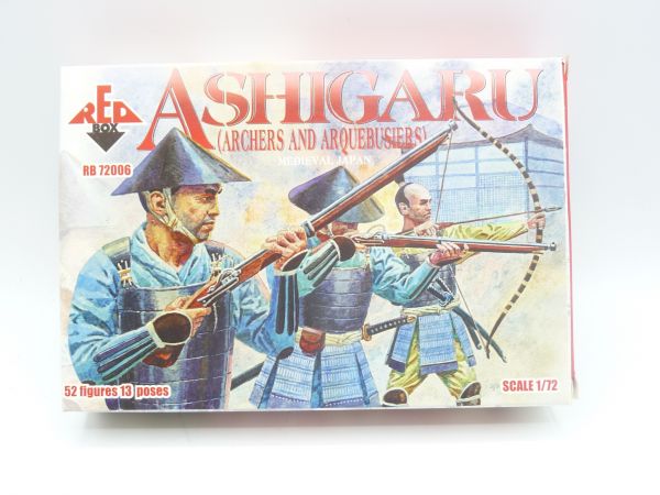 Red Box Medieval Japan Ashigaru (Archers and Arquebusiers), RB 72006