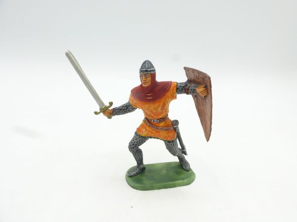Modification 7 cm Knight with long sword + shield - nice modification