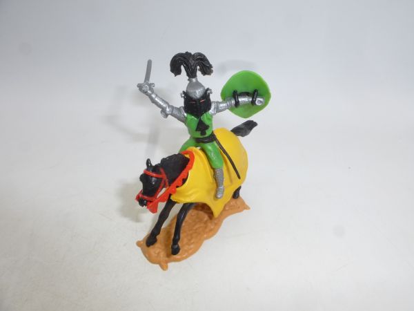 Timpo Toys Visor knight riding, neon green - shield loops ok