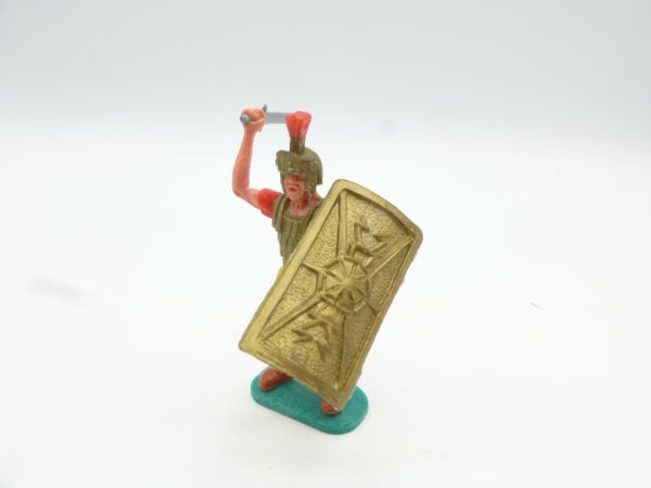 Timpo Toys Römer mit Kurzschwert + Schild, rot - Schildschlaufen ok