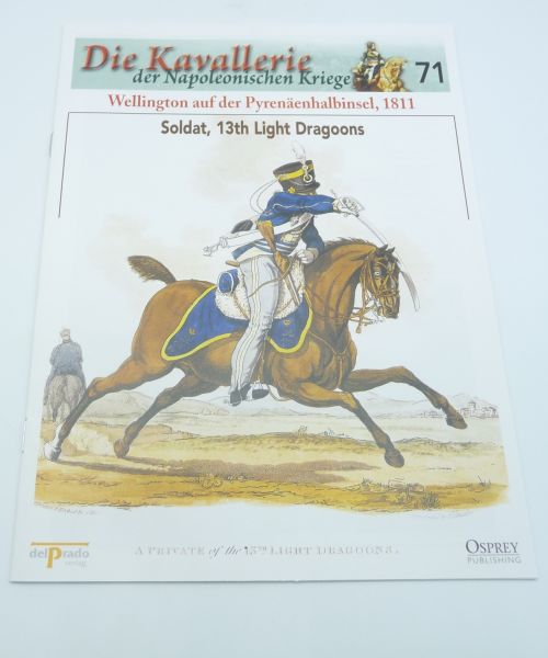del Prado Booklet No. 71 Soldier, 13th Light Dragoons 1811