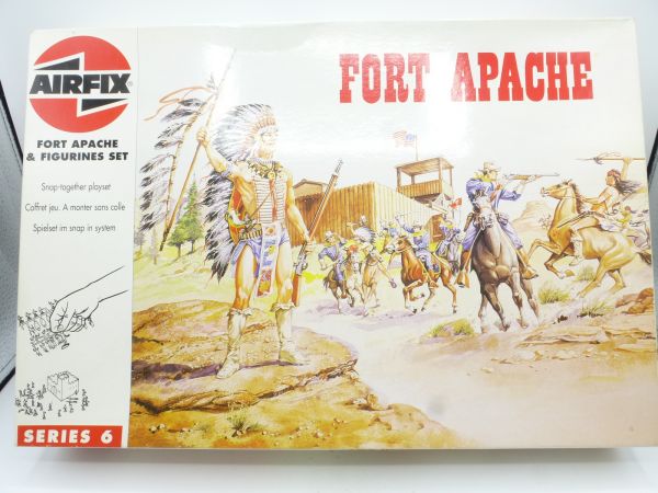 Airfix 1:72 Fort Apache, Snap together play set series 6