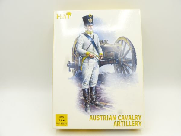 HäT 1:72 Austrian Cavalry / Artillery, No. 8226 - orig. packaging, on cast