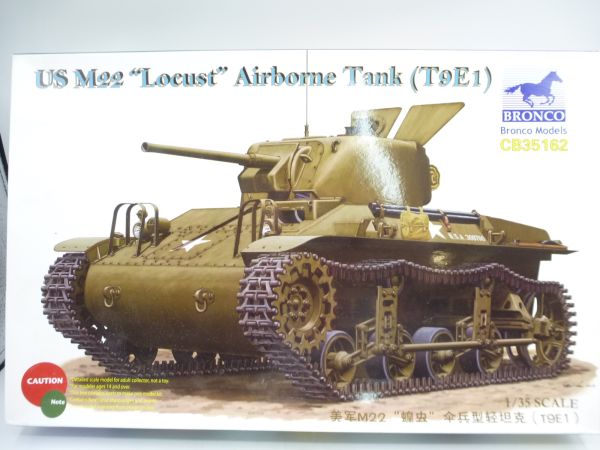 Bronco 1:35 US M22 "Locust" Airborne Tank (T9E1), Nr. CB35162