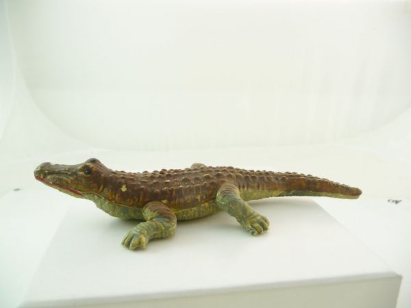 Elastolin soft plastic Crocodile - with original price label