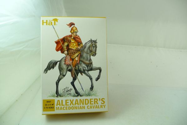 HäT 1:72 Alexander's Macedonian Cavalry, No. 8047 - orig. packaging, figures on cast